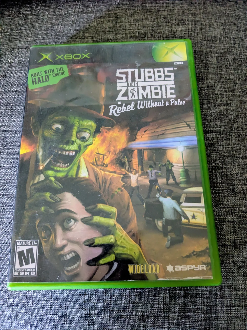 Stubbs the Zombie: Rebel Without a Pulse - Xbox Green Case
